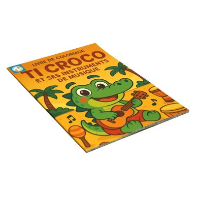 Ti Croco à colorier – Image 2